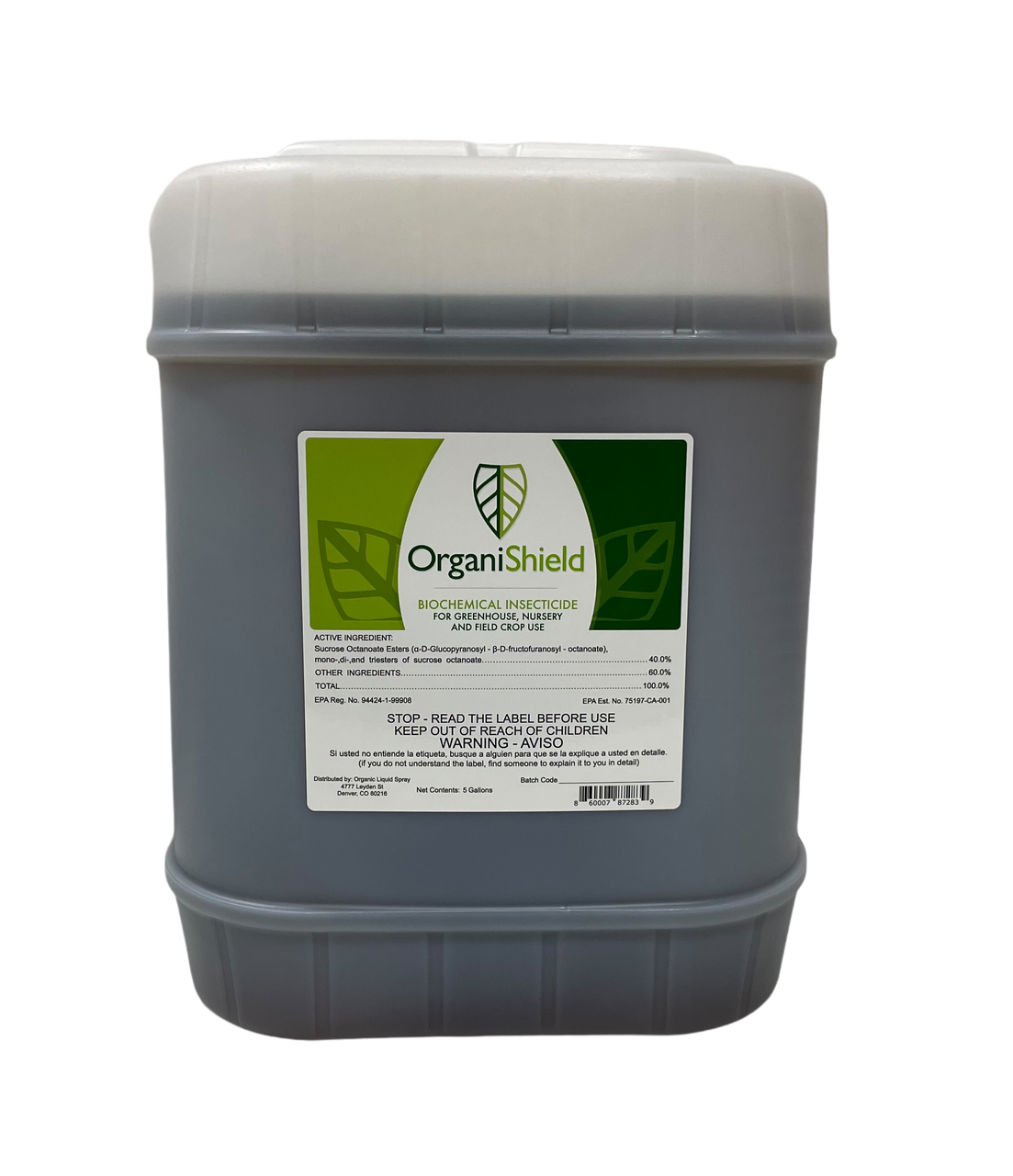 OrganiShield™ 5 Gallon (makes up to 630 gallons)