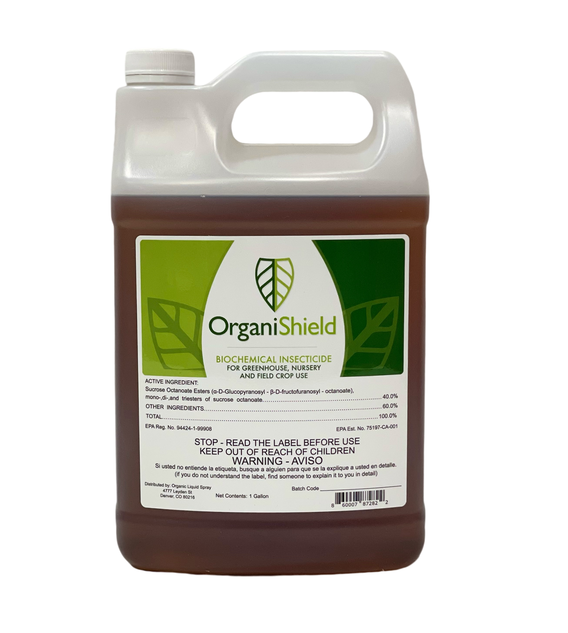OrganiShield™ 1 Gallon (makes up to 126 gallons)