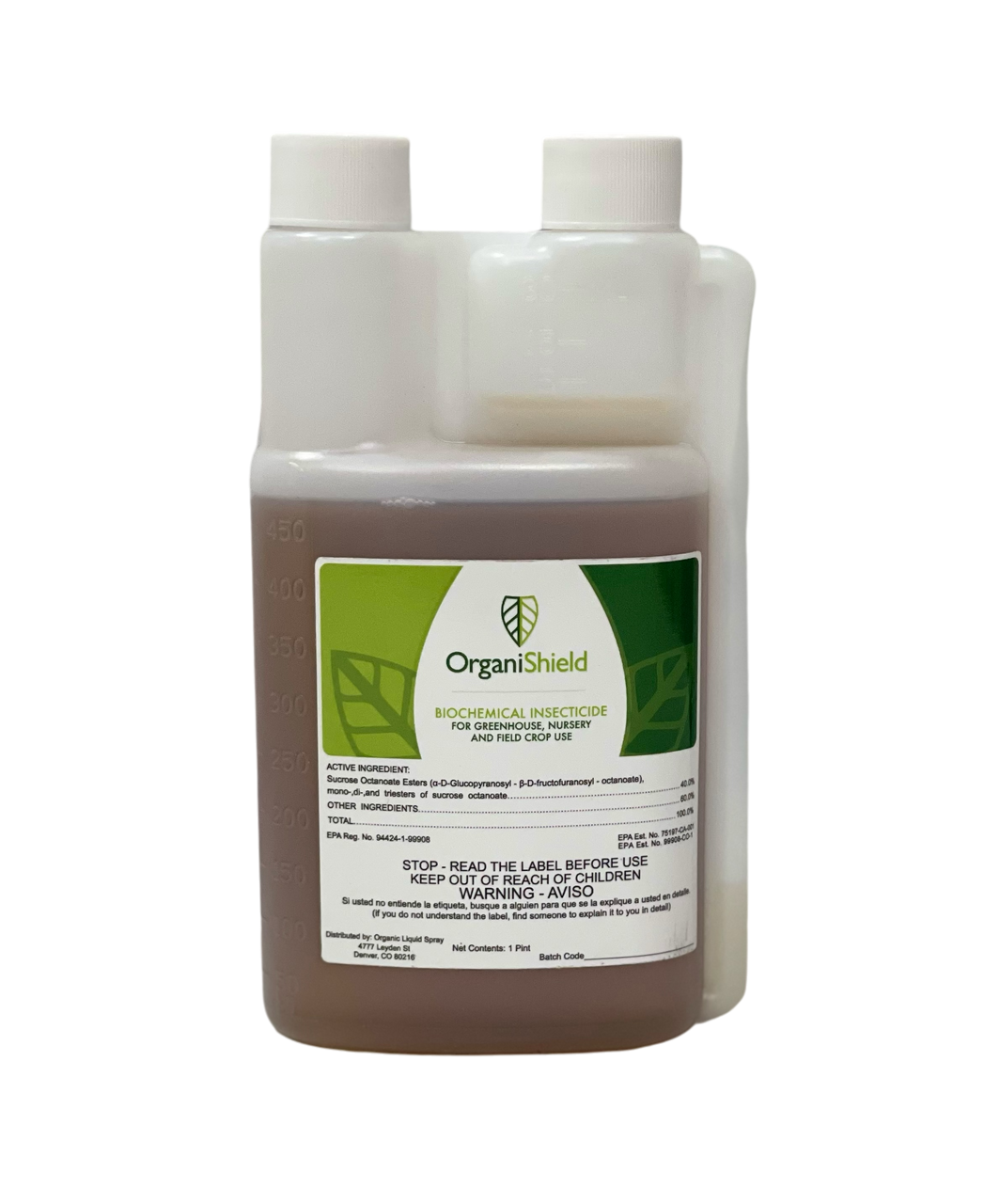 OrganiShield™ Pint (makes up to 15.5 gallons)