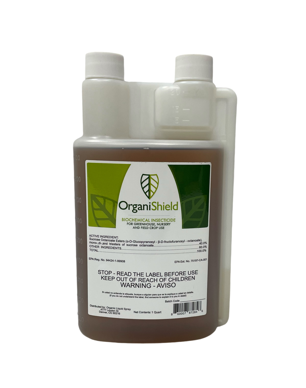 Organishield™ Quart (makes up to 31.5 gallons)