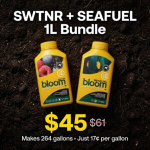 SWTNR and SeaFuel 1 liter bundle for living soil compost teas special offer