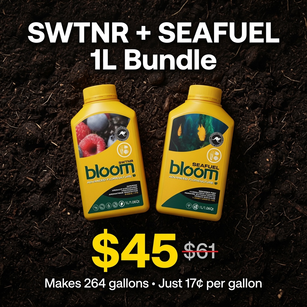 Compost Tea Powerhouse Bundle (SWTNR + Seafuel 1L)