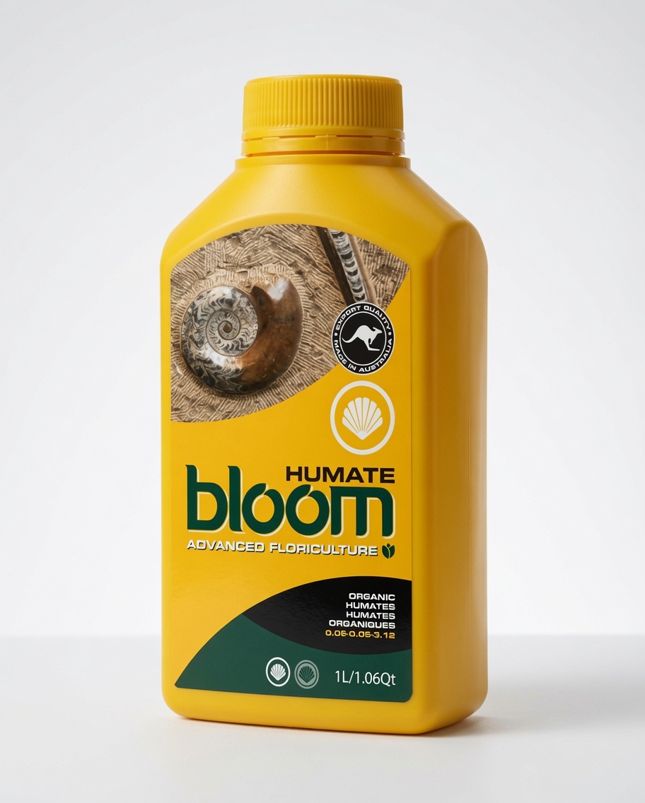 Bloom Humate humic acid for living soil and nutrient uptake