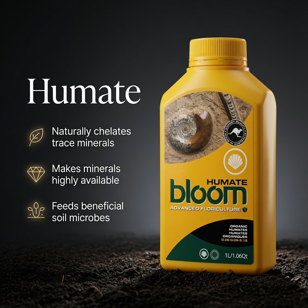 Humate - Humic Acid for Living Soil Humate humic acid that chelates trace minerals making them available to plants and soil biology